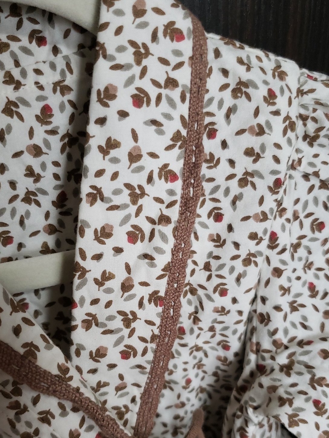 Nwot! Little Cotton Clothes "Woodland Rosalind" Wrap Dress, Size 4-5 — image 3 of 8